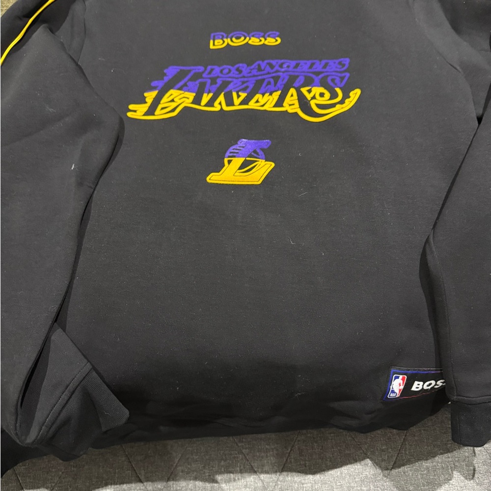 Boss Black NBA Crewneck